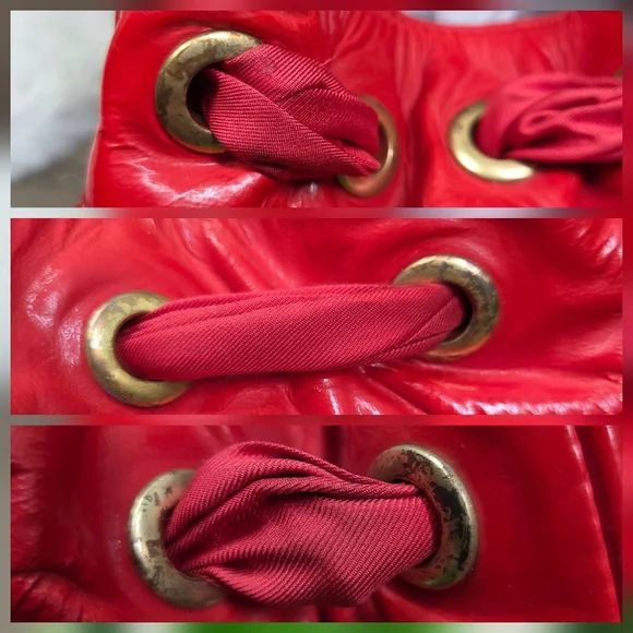 RARE Y2K Juicy Couture Cherry Velour Terry Daydreamer Weekender Bag Cherries - Picture 12 of 16